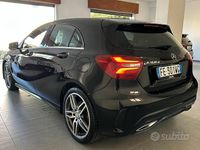 Usata Mercedes A160 Premium 89 CV (65 kW) 2016 Nero Berlina