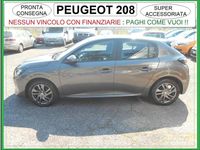 Usata Peugeot 208 Allure 75 CV (55 kW) 2021 Grigio Utilitaria