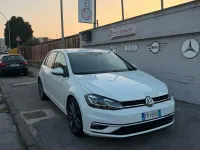 Usata VW Golf VII Highline 116 CV (85 kW) 2017 Bianco Berlina