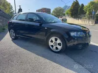 Usata Audi A3 Sportback Ambition 140 CV (102 kW) 2005 Nero Utilitaria