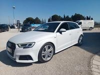 Usata Audi A3 S-Line 115 CV (84 kW) 2019 Bianco Berlina
