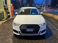 Usata Audi A3 S-Line 116 CV (85 kW) 2018 Bianco Berlina