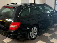 Usata Mercedes C200 Avantgarde 136 CV (100 kW) 2012 Nero Station wagon