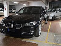 Usata BMW 520 Luxury Line 190 CV (139 kW) 2016 Nero Station wagon