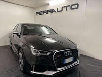 Usata Audi RS3 Ambiente 400 CV (294 kW) 2018 Nero Berlina