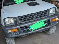 Usata Mitsubishi L200 100 CV (73 kW) 1998 Grigio Pick-up