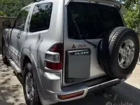 Usata Mitsubishi Pajero 160 CV (117 kW) 2002 Grigio SUV