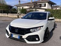 Usata Honda Civic Elegance 120 CV (88 kW) 2018 Bianco Berlina