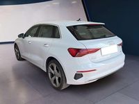 Usata Audi A3 Sportback Advanced 200 CV (147 kW) 2021 Bianco Utilitaria