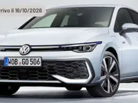 Nuova VW Golf VIII GTE 272 CV (200 kW) 2025 Argento Berlina