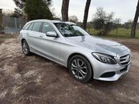 Usata Mercedes C220 Business 194 CV (142 kW) 2018 Argento Station wagon
