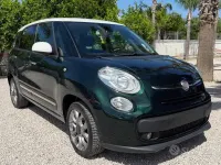 Usata Fiat 500L Living 80 CV (58 kW) 2014 Verde Monovolume
