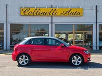 Usata Audi A1 Sportback Ambiente 95 CV (69 kW) 2018 Rosso misano/tetto argento Utilitaria