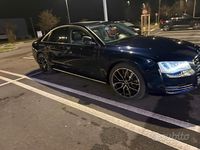 Usata Audi A8 Ambiente 351 CV (258 kW) 2012 Blu Berlina