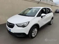 Usata Opel Crossland X 100 CV (73 kW) 2018 Bianco SUV