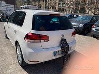 Usata VW Golf VI 122 CV (89 kW) 2010 Bianco Utilitaria
