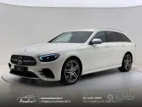 Usata Mercedes E220 Premium 194 CV (142 kW) 2021 Bianco / metallizzato Station wagon