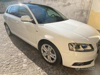 Usata Audi A3 140 CV (102 kW) 2009 Bianco Utilitaria