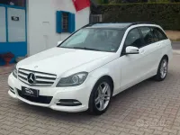 Usata Mercedes C220 Avantgarde 170 CV (125 kW) 2013 Bianco Station wagon