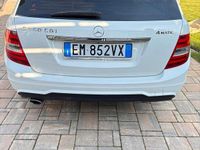 Usata Mercedes C250 Avantgarde 204 CV (150 kW) 2012 Bianco Station wagon