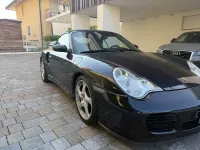 Usata Porsche 996 Turbo 421 CV (309 kW) 2004 Grigio Cabrio