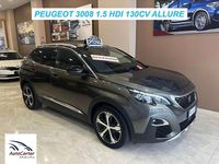 Usata Peugeot 3008 GT-line 131 CV (96 kW) 2018 Grigio SUV