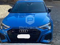 Usata Audi S3 Sportback Comfort 310 CV (228 kW) 2020 Blu Utilitaria