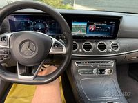 Usata Mercedes E350 258 CV (189 kW) 2018 Nero Station wagon