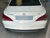 Usata Mercedes CLA220 177 CV (130 kW) 2014 Bianco Coupé