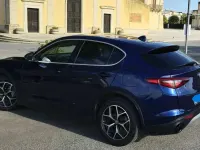 Usata Alfa Romeo Stelvio Executive 209 CV (153 kW) 2018 Blu/azzurro SUV