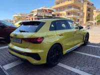 Usata Audi RS3 Comfort 400 CV (294 kW) 2023 Giallo Berlina