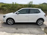 Usata Skoda Fabia Ambition 75 CV (55 kW) 2016 Bianco Berlina