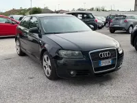 Usata Audi A3 Ambiente 140 CV (102 kW) 2004 Nero Utilitaria