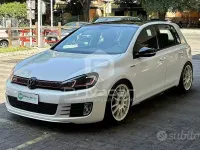 Usata VW Golf VI GTI 211 CV (155 kW) 2011 Bianco Utilitaria