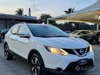 Usata Nissan Qashqai Tekna 110 CV (80 kW) 2017 Bianco SUV