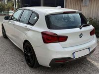 Usata BMW 116 Shadowline 116 CV (85 kW) 2018 Bianco Utilitaria