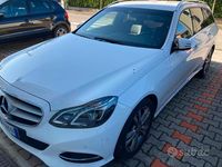 Usata Mercedes E200 137 CV (100 kW) 2015 Bianco Station wagon