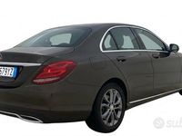 Usata Mercedes C200 136 CV (100 kW) 2017 Marrone Berlina