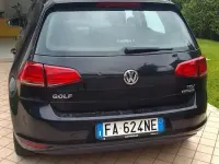 Usata VW Golf VII Comfortline 110 CV (80 kW) 2015 Nero Berlina