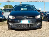 Käytetty VW Polo 75 HP (55 kW) 2013 Musta Viistoperä