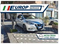 Usata Nissan Micra Tekna 90 CV (66 kW) 2017 Nessuno(met.) Utilitaria