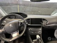 Usata Peugeot 308 131 CV (96 kW) 2019 Nero Berlina