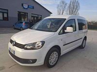 Begagnad VW Caddy Comfortline 102 HK (75 kW) 2015 Vit Minibuss