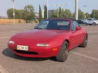 Usata Mazda MX5 90 CV (66 kW) 1997 Rosso Cabrio