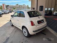 Usata Fiat 500 Lounge 100 CV (73 kW) 2007 Bianco Utilitaria