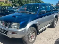 Usata Mitsubishi L200 Intense 100 CV (73 kW) 2001 Blu Pick-up