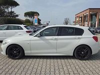 Usata BMW 116 M Sport 116 CV (85 kW) 2016 Bianco Utilitaria