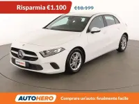 Usata Mercedes A180 Business 116 CV (85 kW) 2019 Bianco Berlina