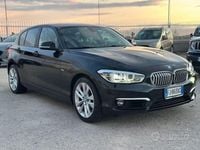 Usata BMW 118 150 CV (110 kW) 2017 Nero Utilitaria