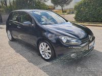 Usata VW Golf VI Comfortline 122 CV (89 kW) 2009 Nero Utilitaria